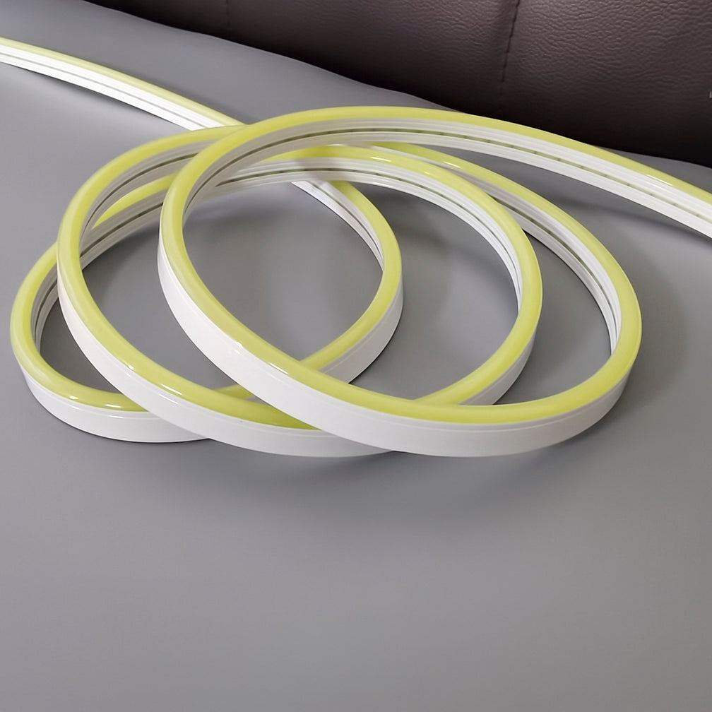 LED NEON 6x12mm COLOR AMARILLO LIMÓN