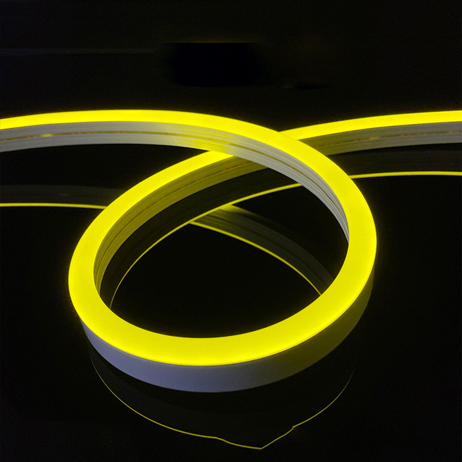 LED NEON 6x12mm COLOR AMARILLO LIMÓN