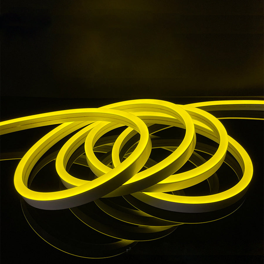 LED NEON 6x12mm COLOR AMARILLO LIMÓN
