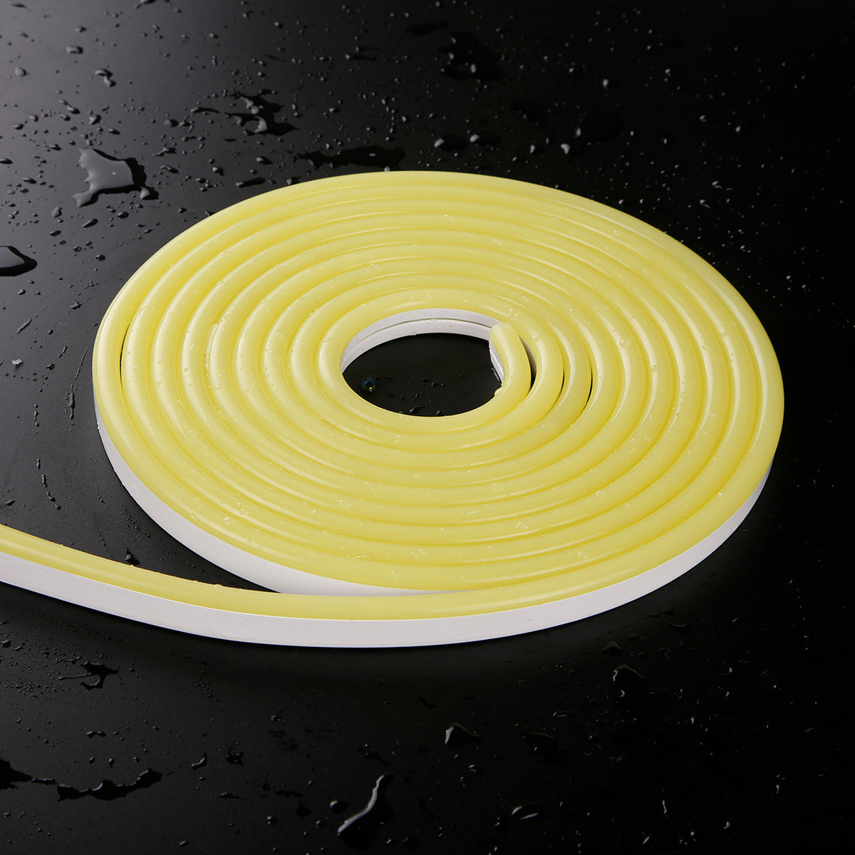 LED NEON 6x12mm COLOR AMARILLO LIMÓN