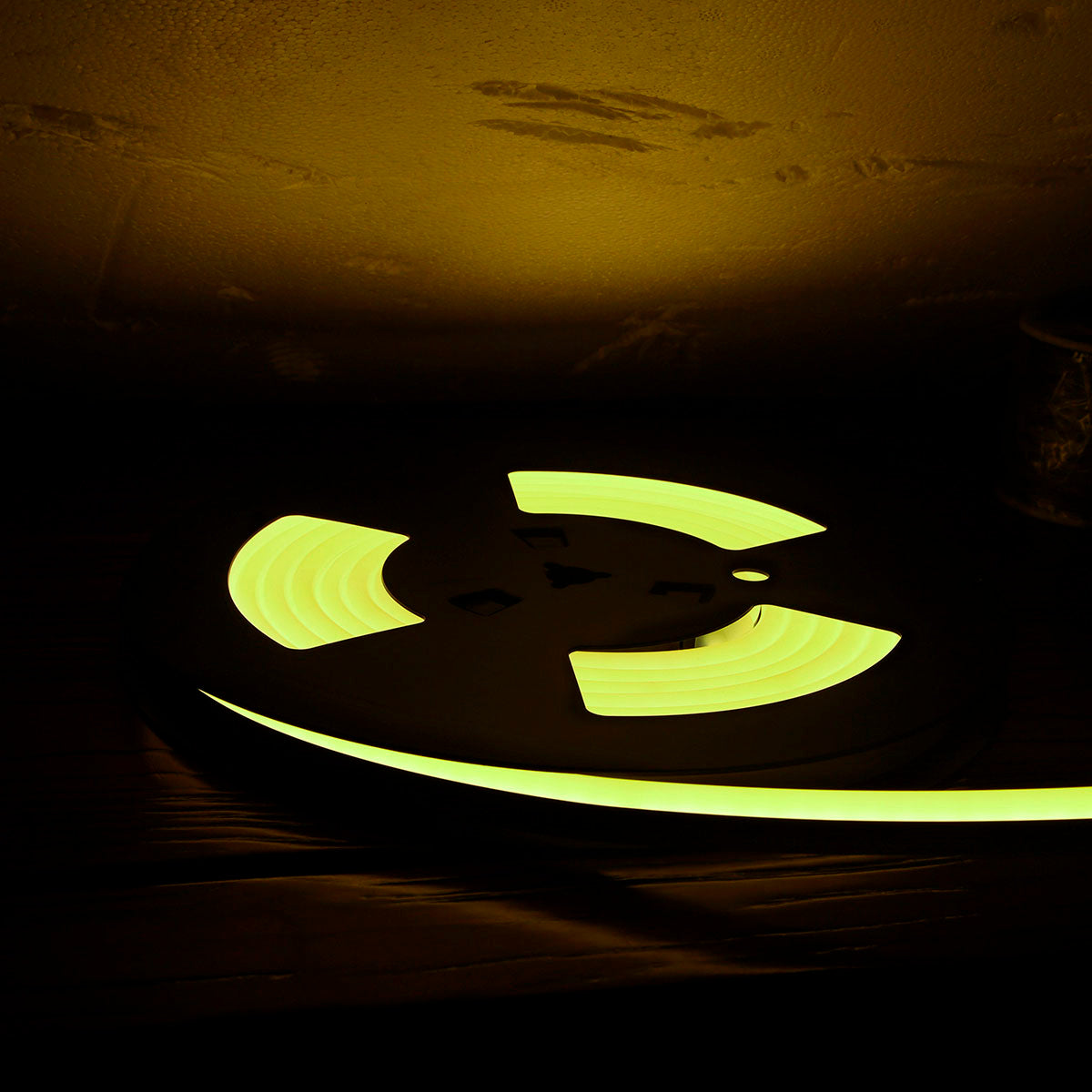 LED NEON 6x12mm COLOR AMARILLO LIMÓN
