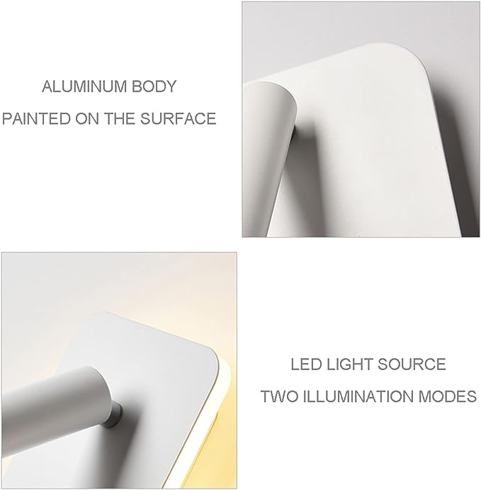 LÁMPARA LED LECTURA DOBLE ENCENDIDO 3W+10W