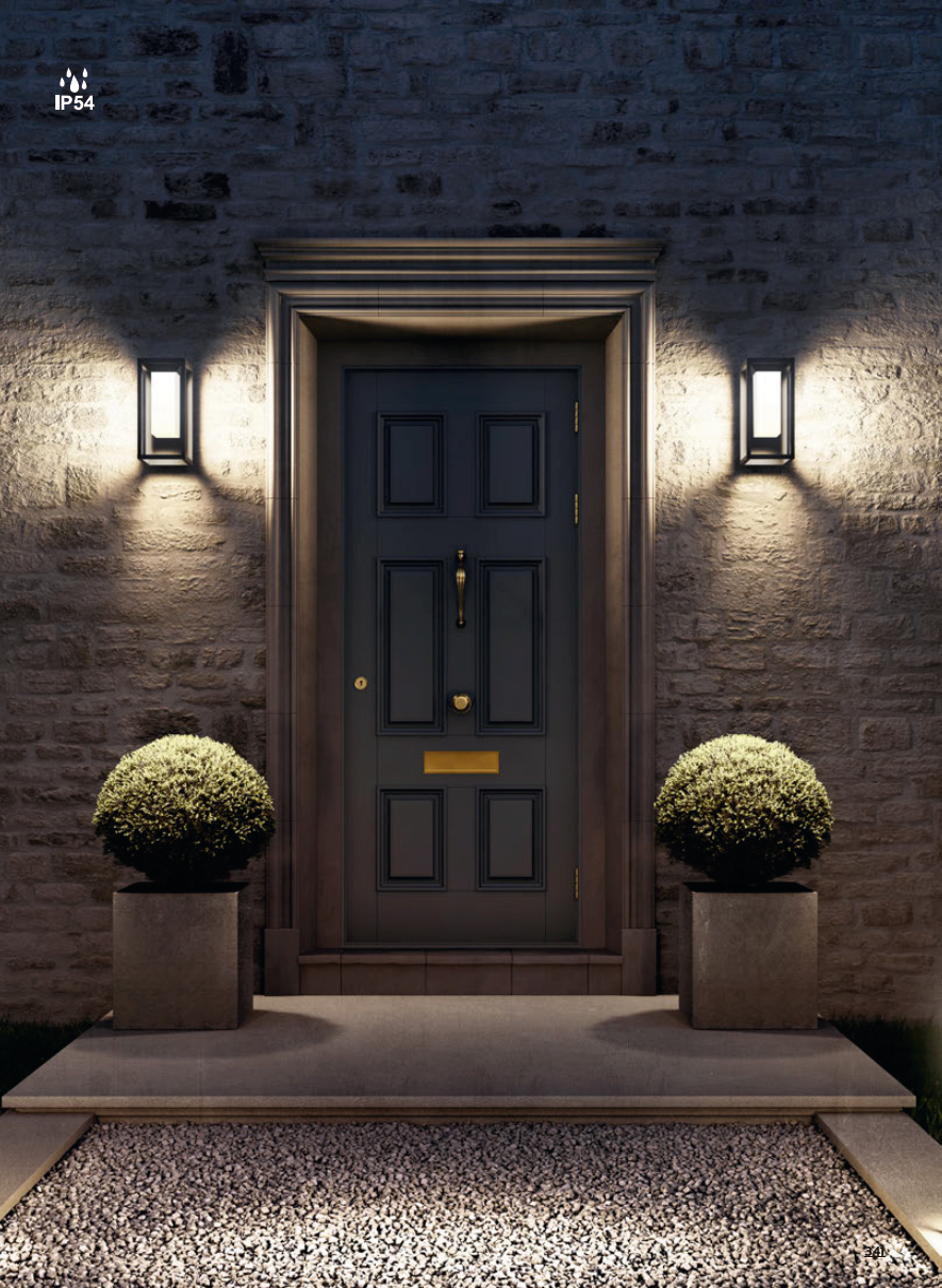 APLIQUE LED PARED SOLAR MERIBEL 2,2W 3000K EXTERIOR CON SENSOR PIR ACABADO GRAFITO