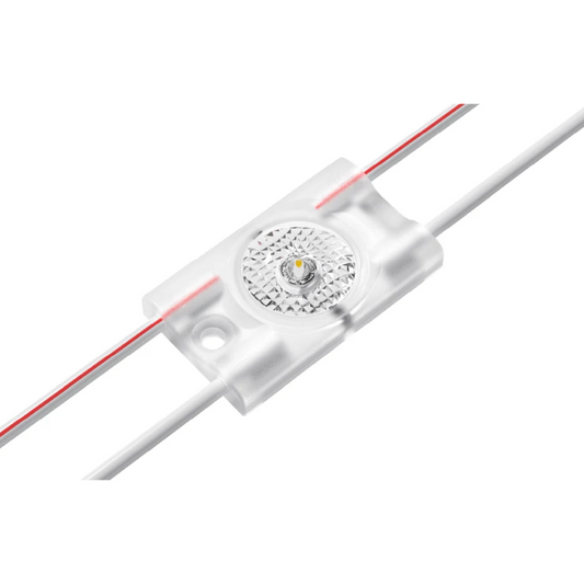MÓDULO LED FONDO DE CAJA ESTRECHA 0,36W DC12V 170LM/W IP66 165º 6500K (ESPECIAL PARA CAJAS ESTRECHAS DE 2,5CM ALTO)