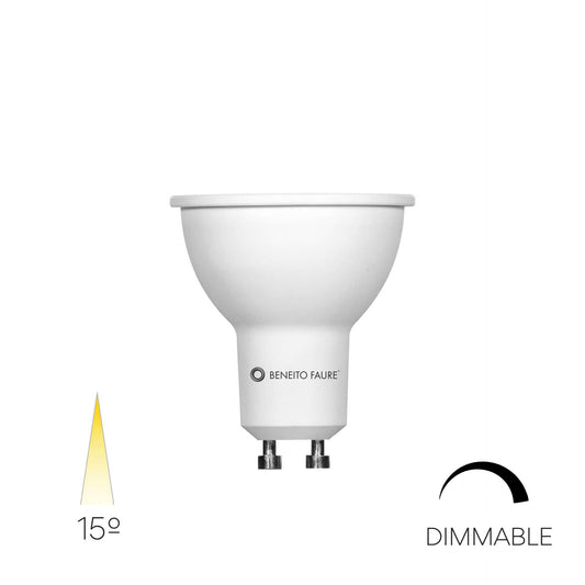BOMBILLA LED GU10 NARROW DIMMABLE 7W GU10 15º