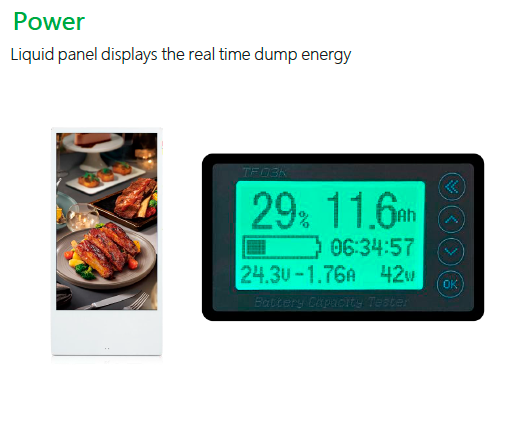 PANTALLA LCD PORTATIL 43" EXTERIOR IP65 CON BATERIA