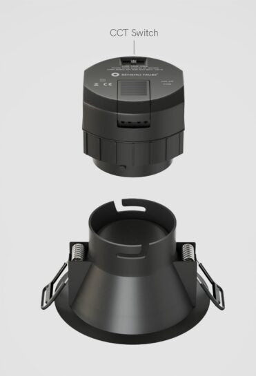 DOWNLIGHT LED PULCOM REDONDO 8W SWITCH 2.700K/3.200K/4.000K 38º