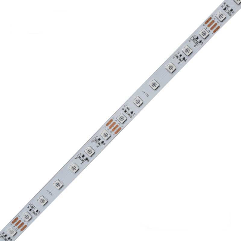 TIRA LED RGB SMD5050 10mm 60LED/M 13,5W/m IP20