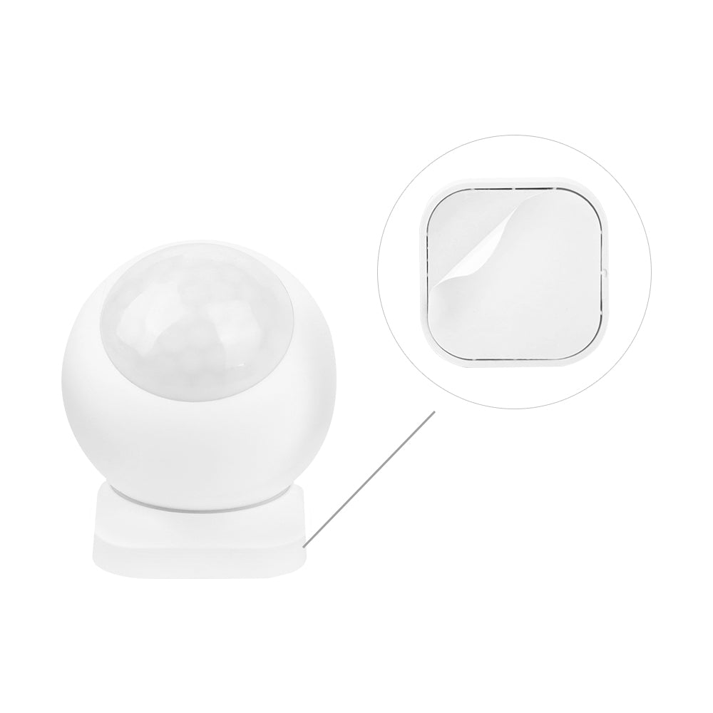 SENSOR PIR PIR1-RF 2.4GHz RF WIRELESS CON SOPORTE A PARED MAGNÉTICO