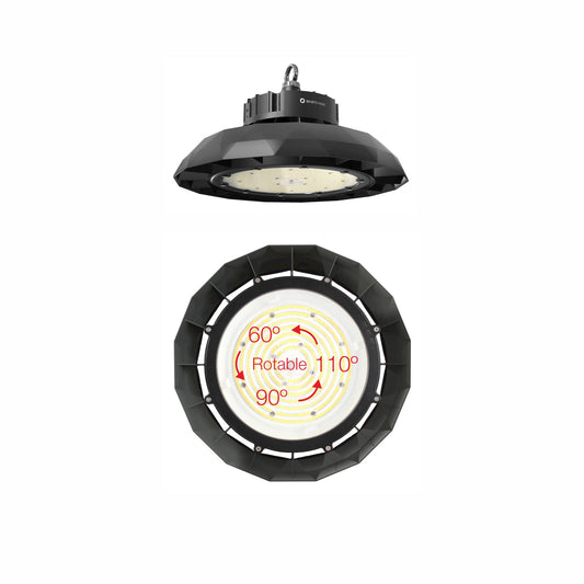 CAMPANA LED INDUSTRIAL UFO LENS LED 240W. 100-260V. 60º 90º 120º 4000K - 4508