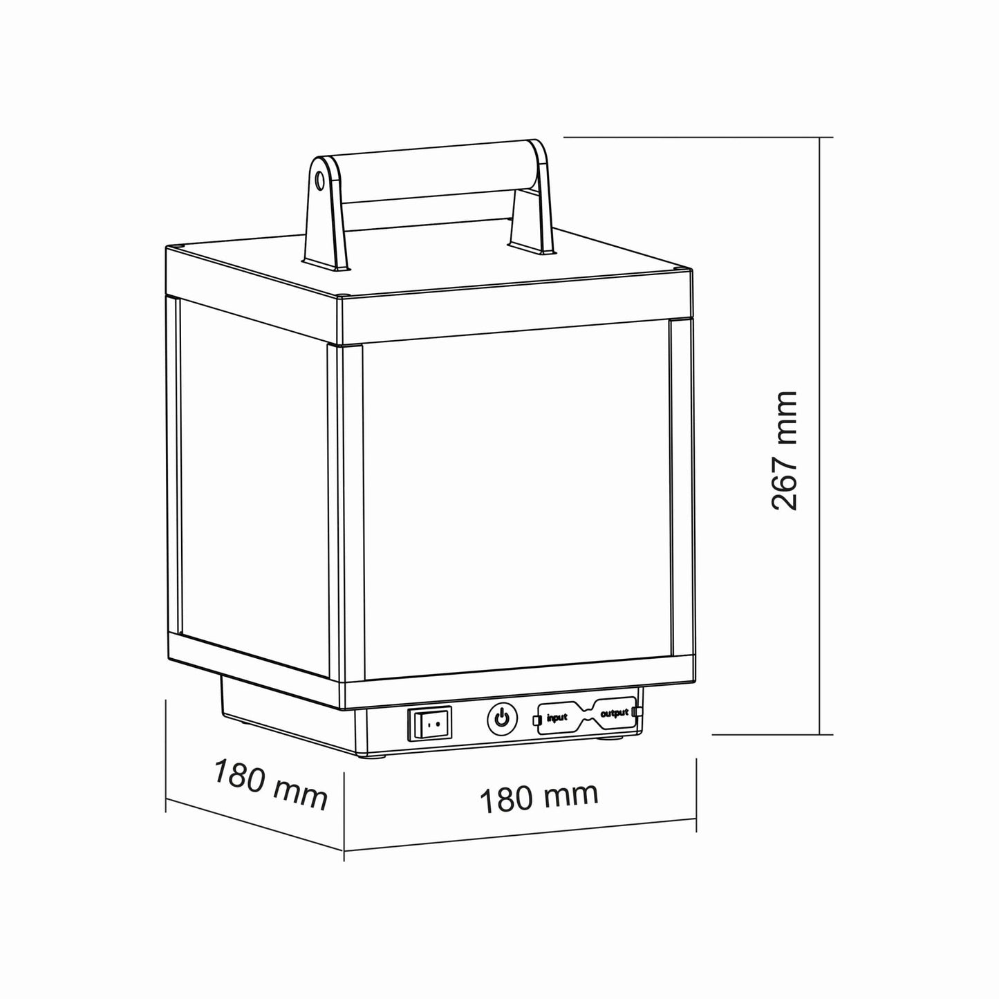LÁMPARA PORTATIL VISOR ALUMINIUM 5W 120º LED 3.000K