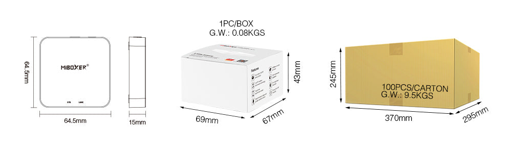 2.4GHz RF GATEWAY WIFI