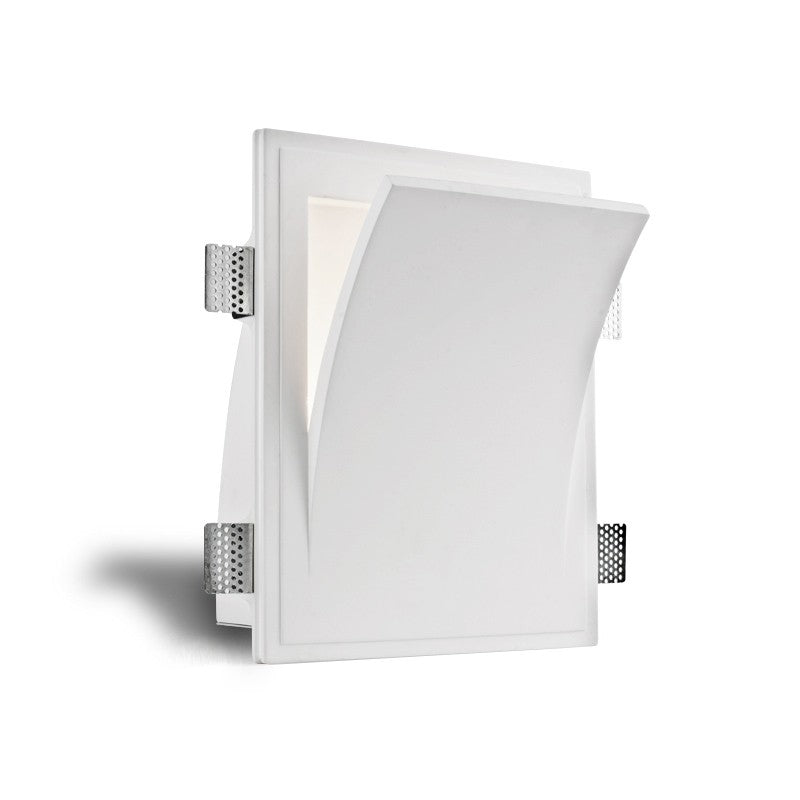 APLIQUE DE PARED PARA INTEGRACIÓN EN ESCAYOLA/PLADUR E27 (NO INCLUIDA)