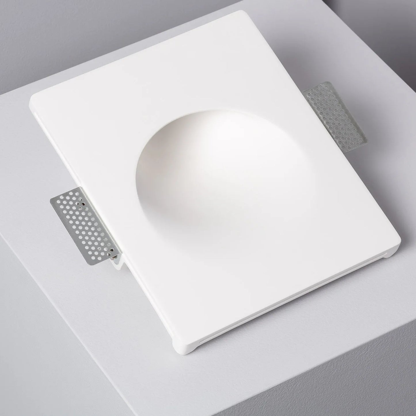 APLIQUE PARED PARA INTEGRACIÓN EN ESCAYOLA/PLADUR PARA BOMBILLAS LED GU10 78x250x210mm