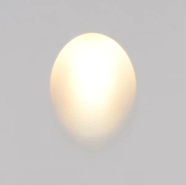 APLIQUE PARED PARA INTEGRACIÓN EN ESCAYOLA/PLADUR CON LED INTEGRADO 2W 2700K 55x180x120mm