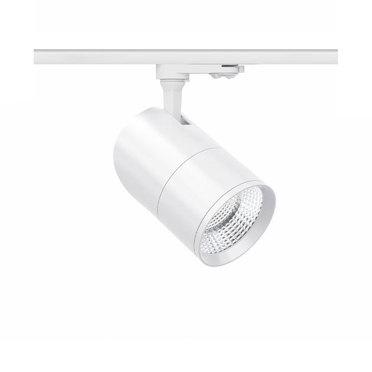 FOCO LED KONIC DIMMABLE 30W 15º/38º/60º SWITCH 2700K/3000K/4000K PARA CARRIL TÉCNICO TRIFÁSICO