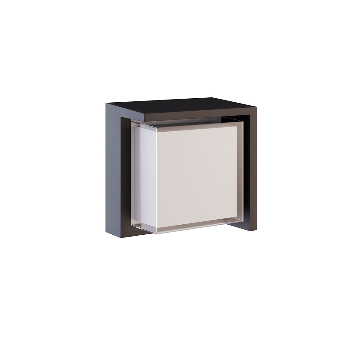 APLIQUE LED PARED BLIS SQUARE 15W 180º SWITCH 2.700K/3.200K/4.000K