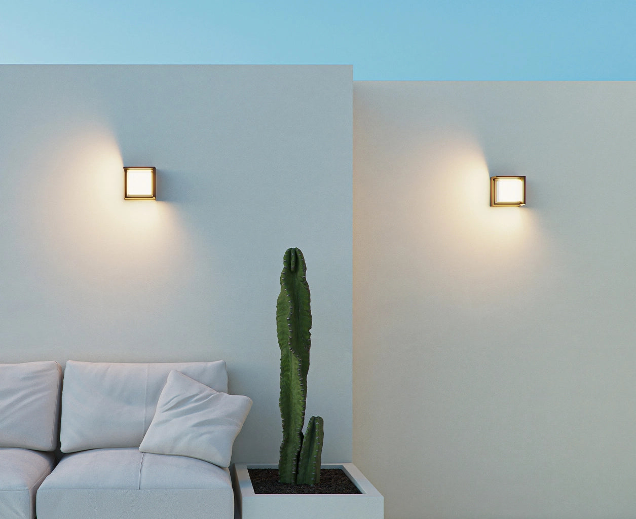 APLIQUE LED PARED BLIS SQUARE 15W 180º SWITCH 2.700K/3.200K/4.000K