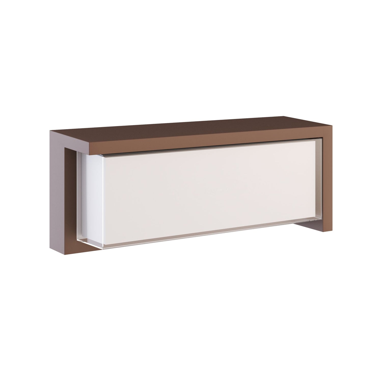 APLIQUE LED PARED BLIS RECTANGULAR 24W 180º SWITCH 2.700K/3.200K/4.000K SUPERFICIE