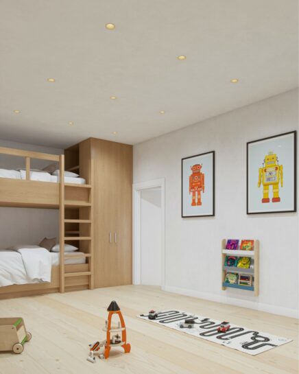 DOWNLIGHT LED PULCOM CUADRADO 8W SWITCH 2.700K/3.200K/4.000K 38º