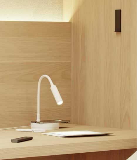 LÁMPARA LED LECTURA STEM 5W BLANCO 2.700K INDUCCIÓN