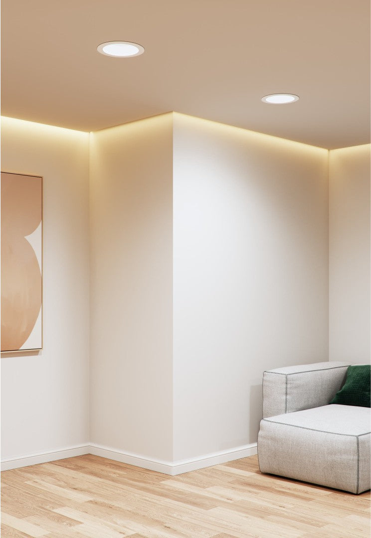 DOWNLIGHT LED THESSIS DIMMABLE BLANCO 15W 220-240V 90º SWITCH 3.000K-4.000K-5000K