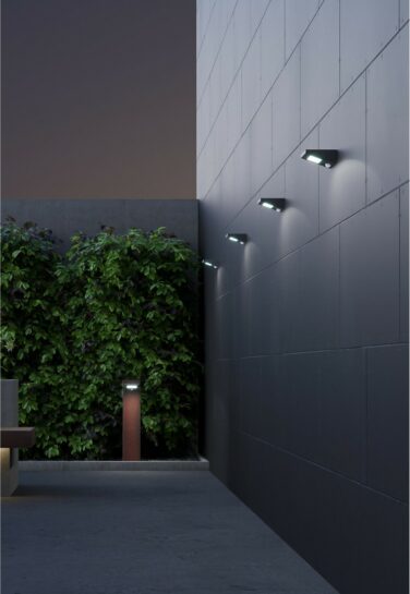 FOCO LED SOLAR IRIS ALUMINIUM PANEL SOLAR 2,5W 120º LED 4.000K