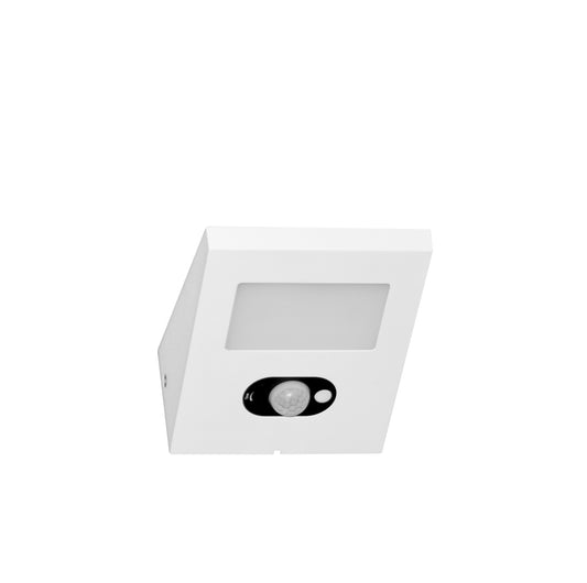 FOCO LED SOLAR IRIS ALUMINIUM PANEL SOLAR 2,5W 120º LED 4.000K