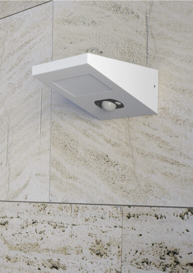 FOCO LED SOLAR IRIS ALUMINIUM PANEL SOLAR 2,5W 120º LED 4.000K