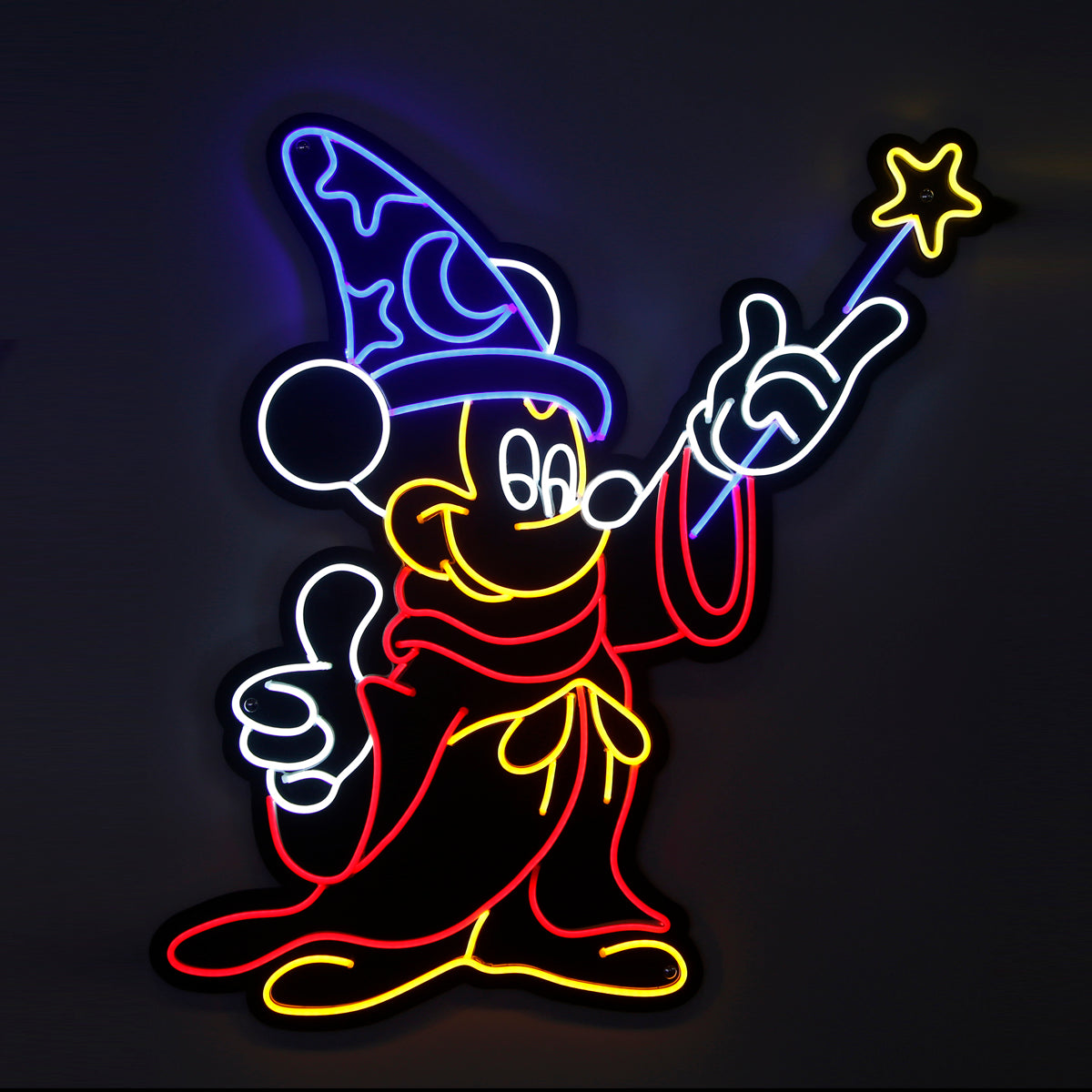 LED NEON 6x12mm COLOR AMARILLO LIMÓN