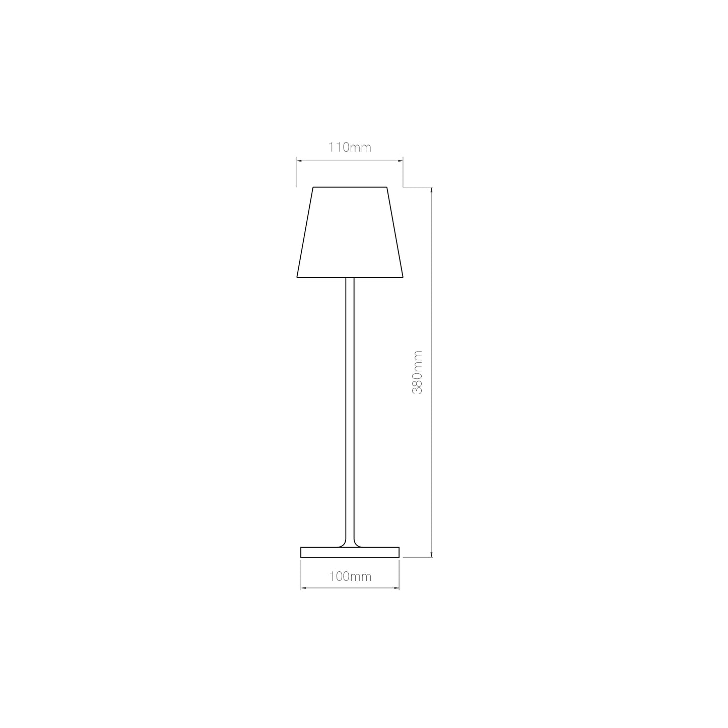 LÁMPARA LED PORTÁTIL LIEVO 3,5W 120º SWITCH 2700K/3200K/4000K