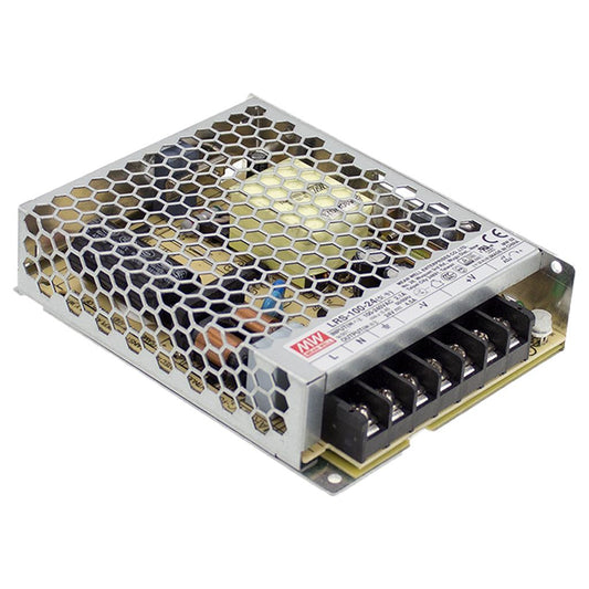 FUENTE DE ALIMENTACIÓN MEANWELL INTERIOR IP20 LRS-100-24