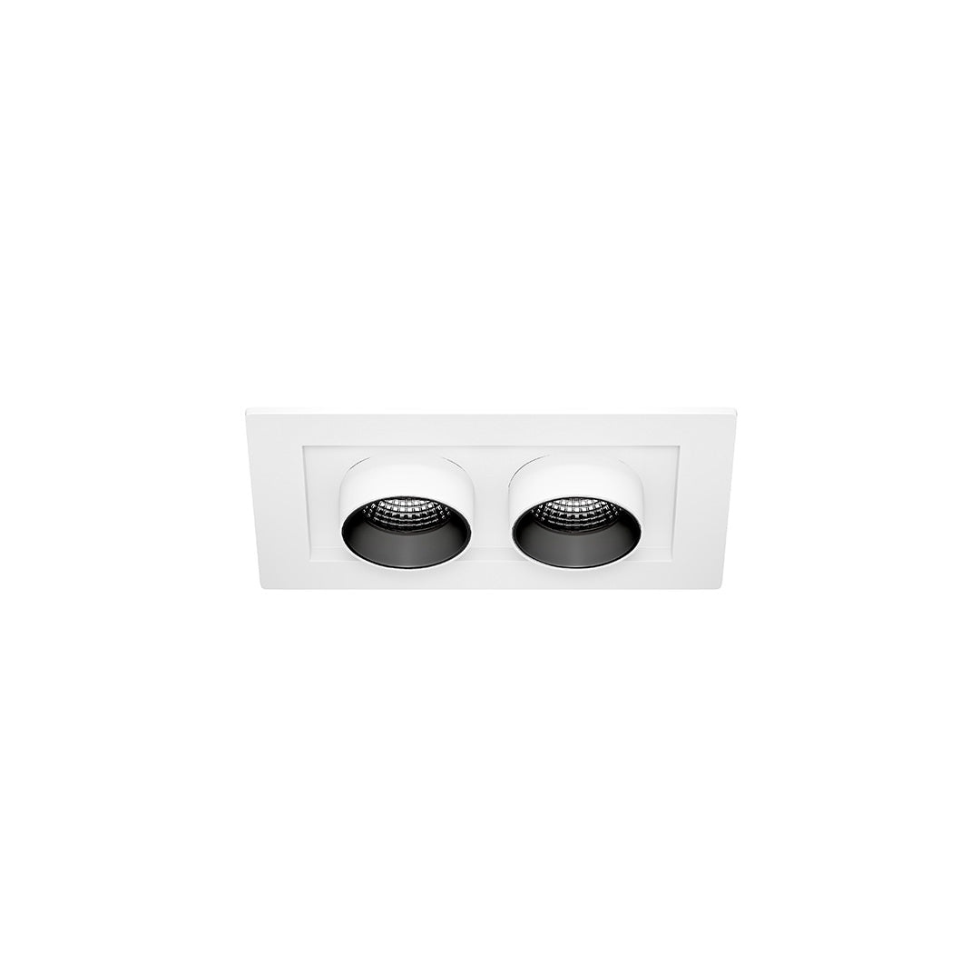 DOWNLIGHT LED MINI OXO SQUARE 2 12W 42º SWITCH 2700K/3000K/4000K ENCASTRAR