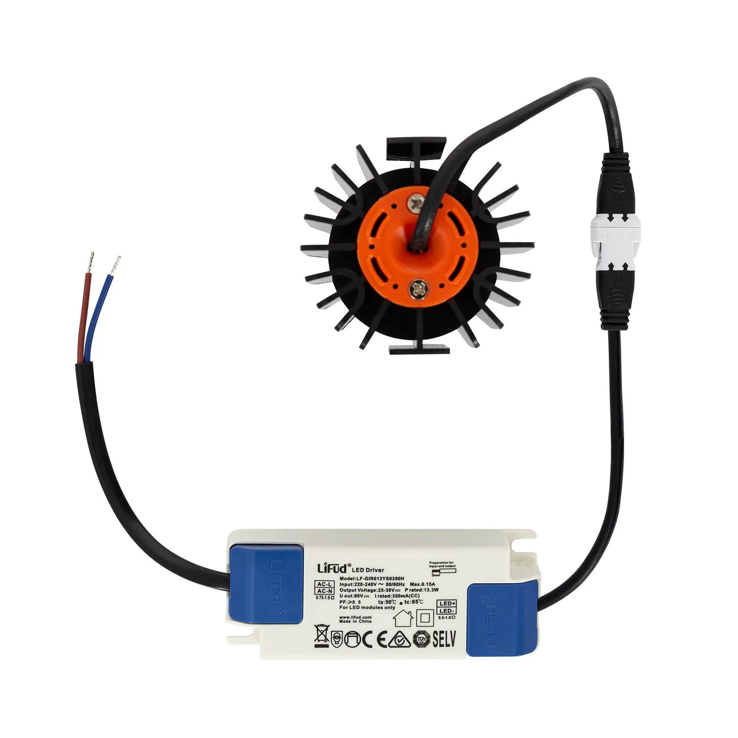 SPOTLIGHT 15W AC220-240V 1400LM 38º 3000K IP20 PARA ARO GU10