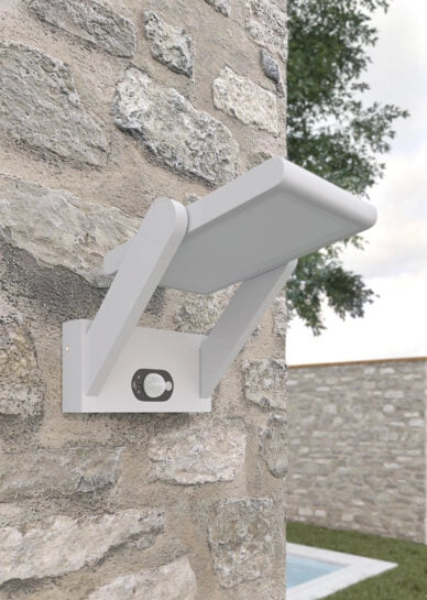 FOCO LED SOLAR PROA ALUMINIUM PANEL SOLAR 1,6W 120º LED 4.000K
