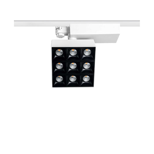 FOCO LED SONO 40W 30º TUYA 2.600K-4.000K PARA CARRIL TÉCNICO TRIFÁSICO