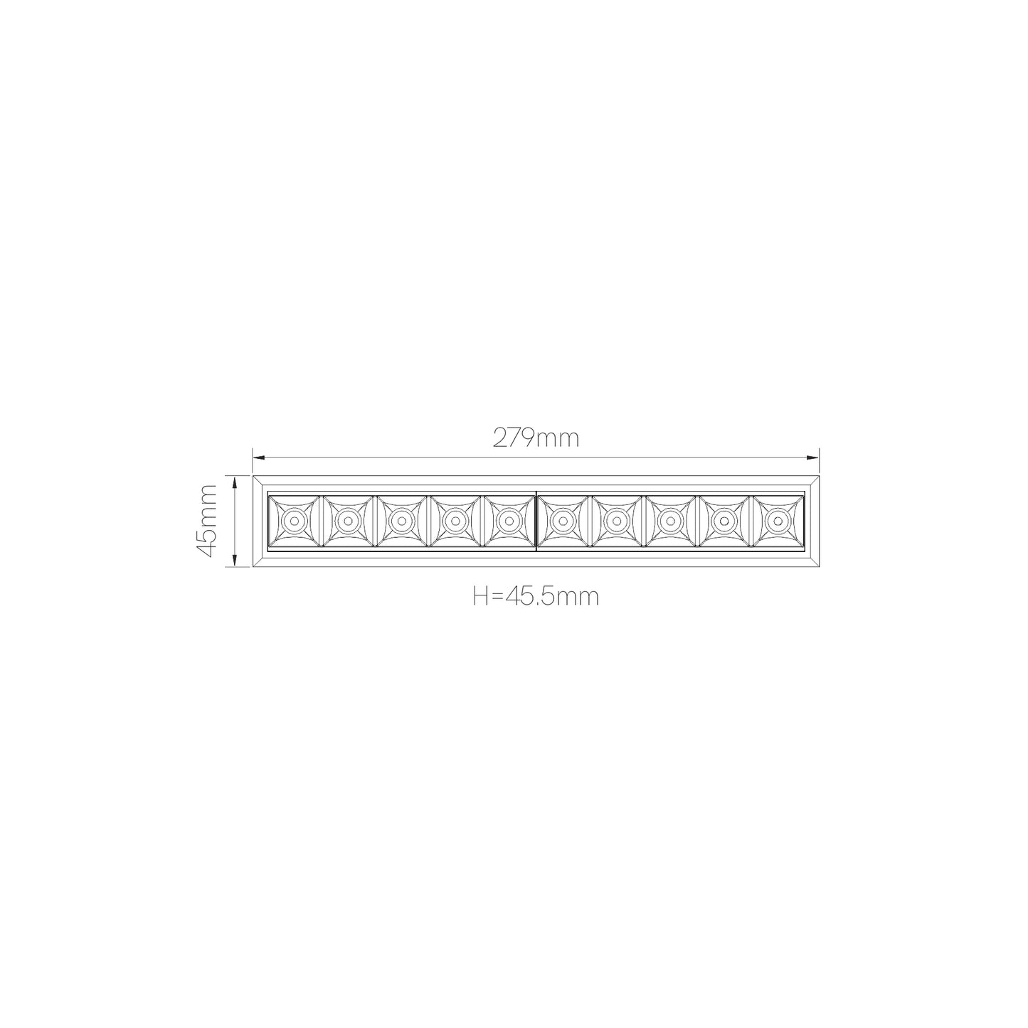 FOCO LED TRAM ENCASTRAR 10 20W TUYA 2.700K-6.000K 30º