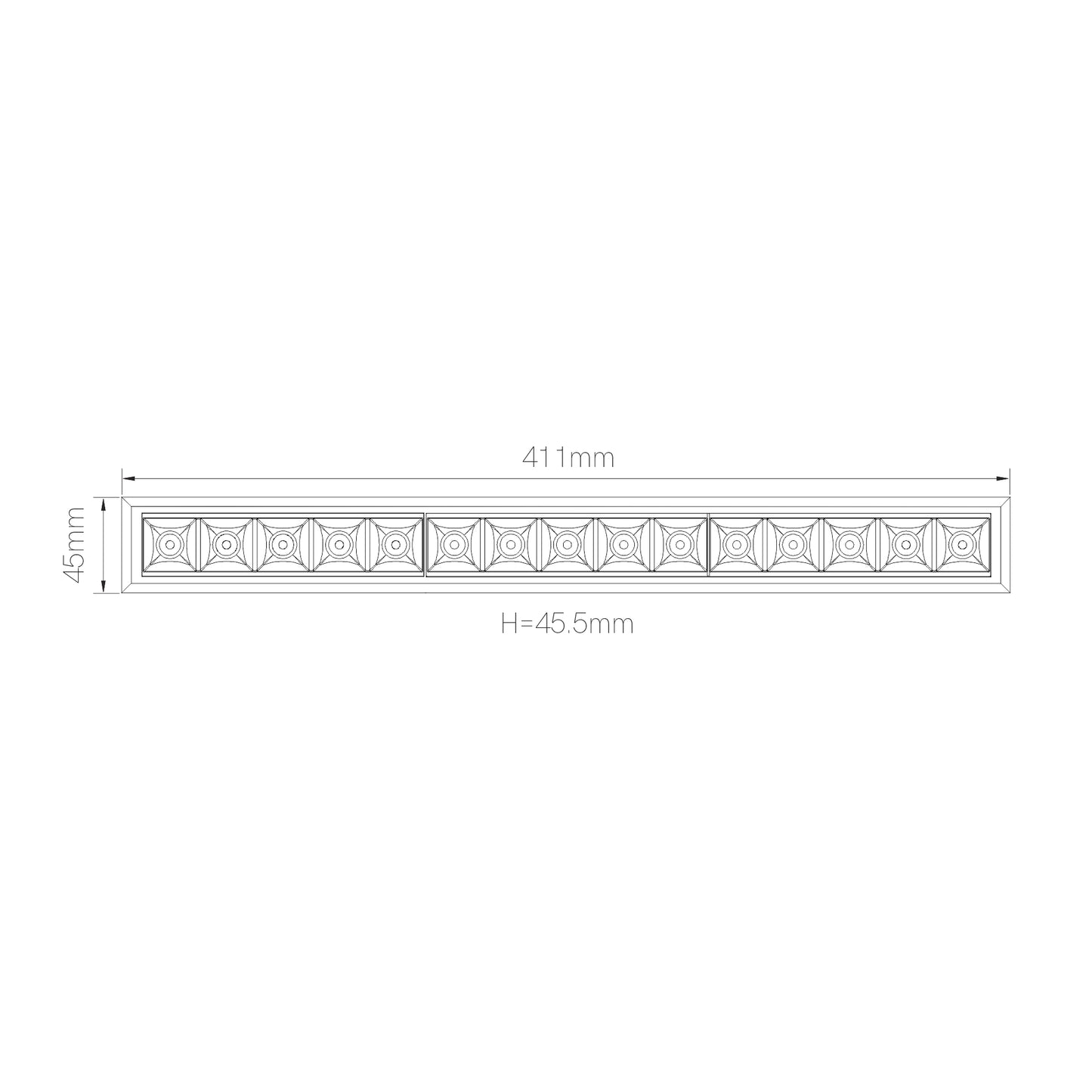 FOCO LED TRAM ENCASTRAR 15 30W TUYA 2.700K-6.000K 30º